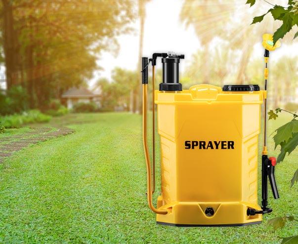 Less Exposure to Pesticides When Using Power Sprayers