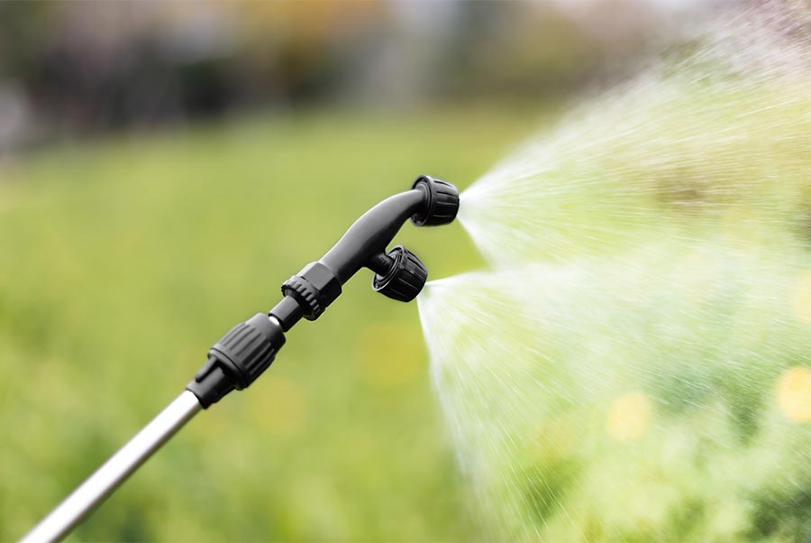 Hand push high-power sprayer